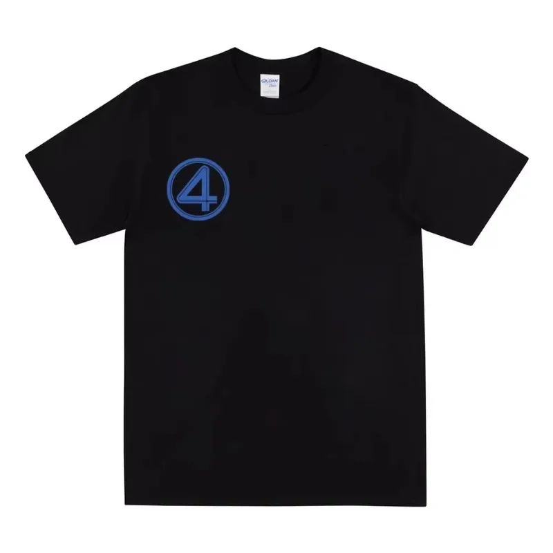 Fantásticas cuatro camisas fantásticas 4 Logo camiseta primeros pasos Johnny Storm antorcha humana camisetas Reed Richards MCU Merch Y2k Fandom regalo