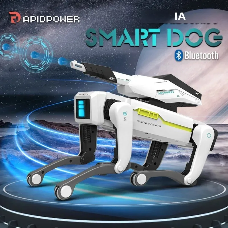 携帯電話リモコンプログラミング電気玩具犬の声人工知能のためのハイテクシミュレーションインテリジェントマシン