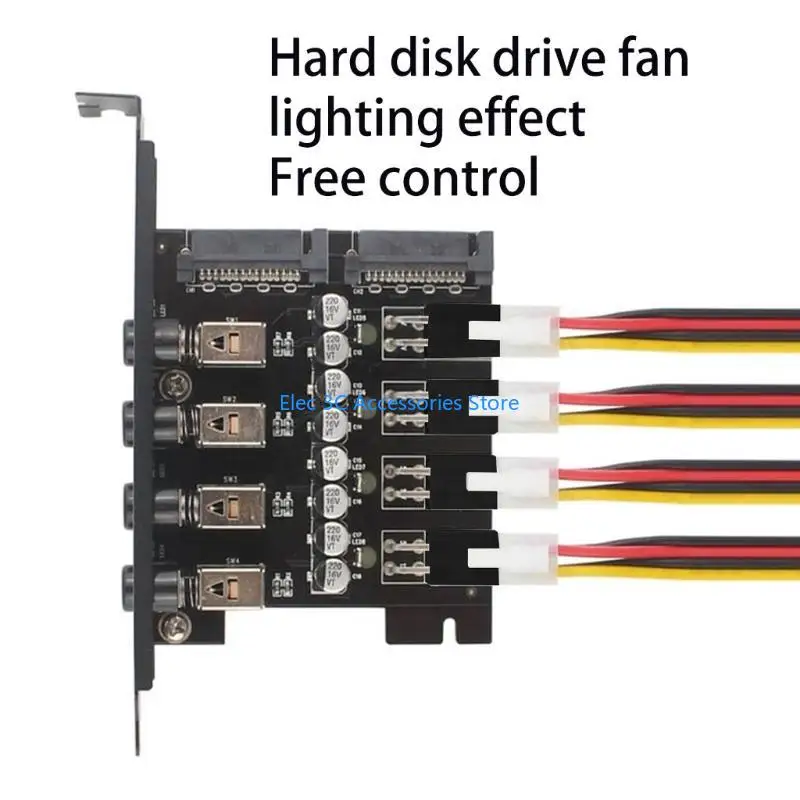 Y51A Hard Disk Rack Disk Bracket PCI Expansion Card for Hard Disk Hard Drive Optical