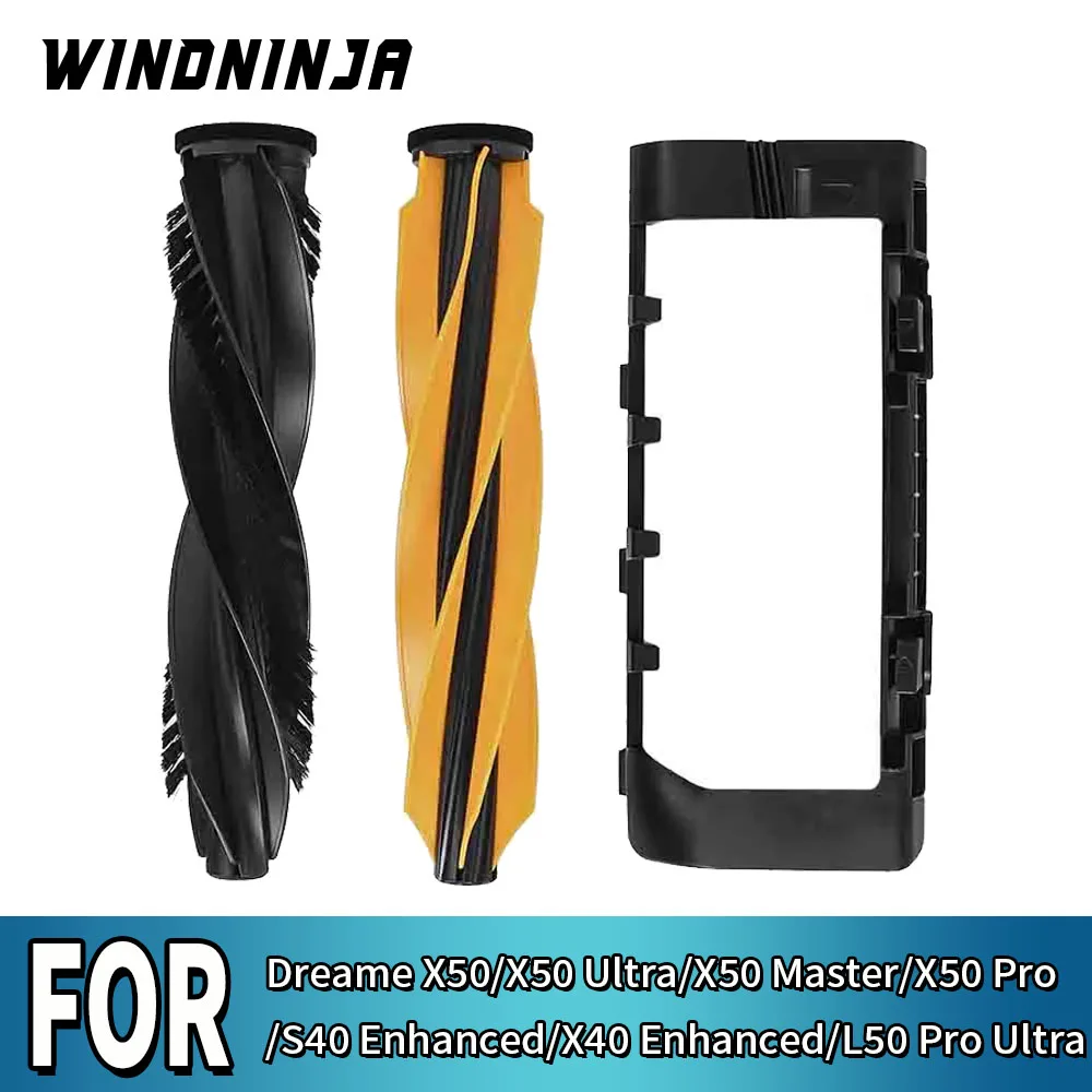 Rollenbürstenabdeckung für Dreame X50/X50 Ultra/X50 Master/X50 Pro/S40 Enhanced/X40 Enhanced/L50 Pro Ultra Roboterstaubsauger Hauptbürste