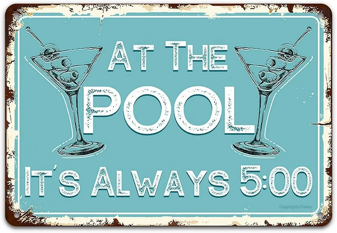 at The Pool It's Always Five O'Clock 8