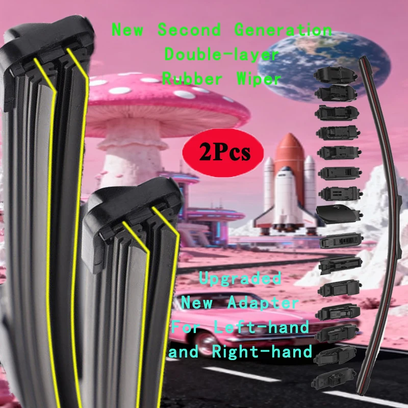 

For Opel Vauxhall Ampera Hatchback R12 EV 150 2011 2012 2015 2016 2018 2019 Winter Brushes Double Rubber Wiper Blades