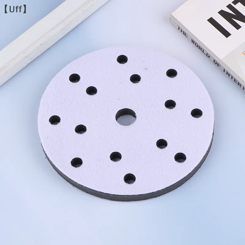 [CA74] 15 Holes Soft Sponge Interface Pad 6 Inch 150mm Sanding Pads Backing Disc Hook & Loop Sanding Discs For Polisher