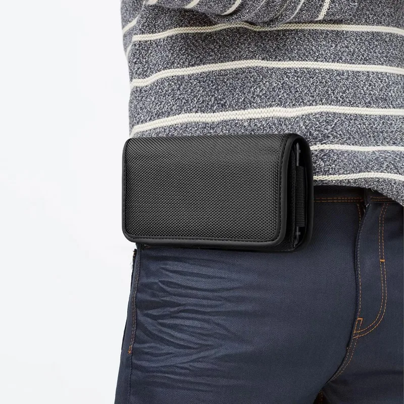 

For Mi 14T Pro Oxford Cloth Belt Clip Holster Pouch For Xiaomi Mi 14T Pro 13T 12T 11T Pro 14 T Leather Case Waist Phone Bag