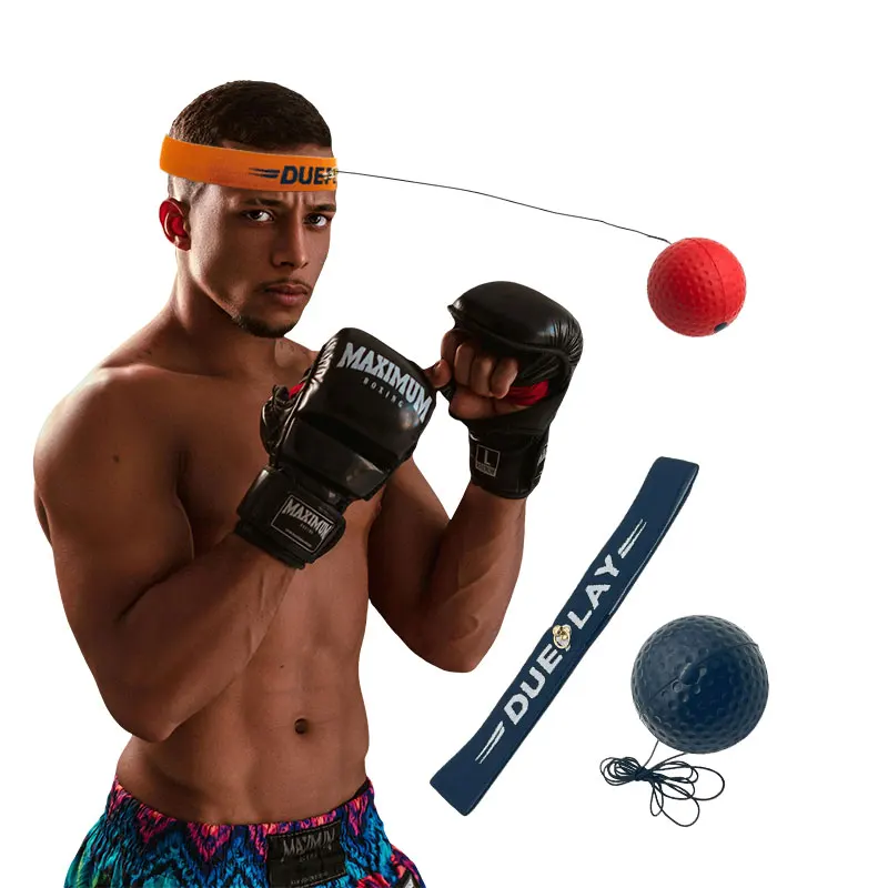 1pc maison chapeaux boxe vitesse balle réaction balle formateur hommes et femmes boxe soulagement du Stress balle magique combat balle