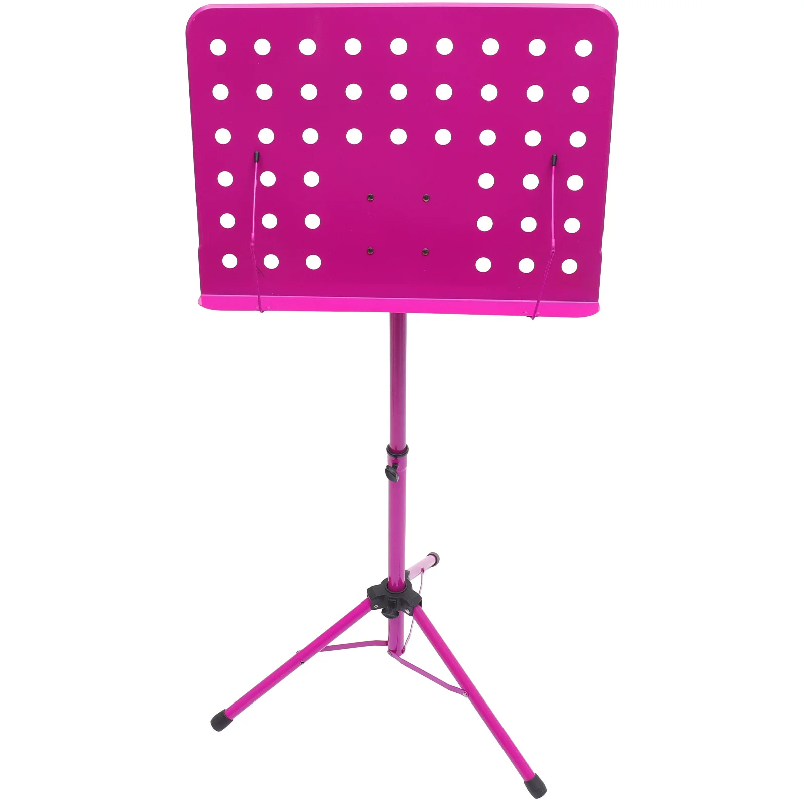 

Folding Music Stand Aluminum Alloy Telescopic Sheet Holder 340 Degree Rotatable Non-Slip Portable Music Accessories