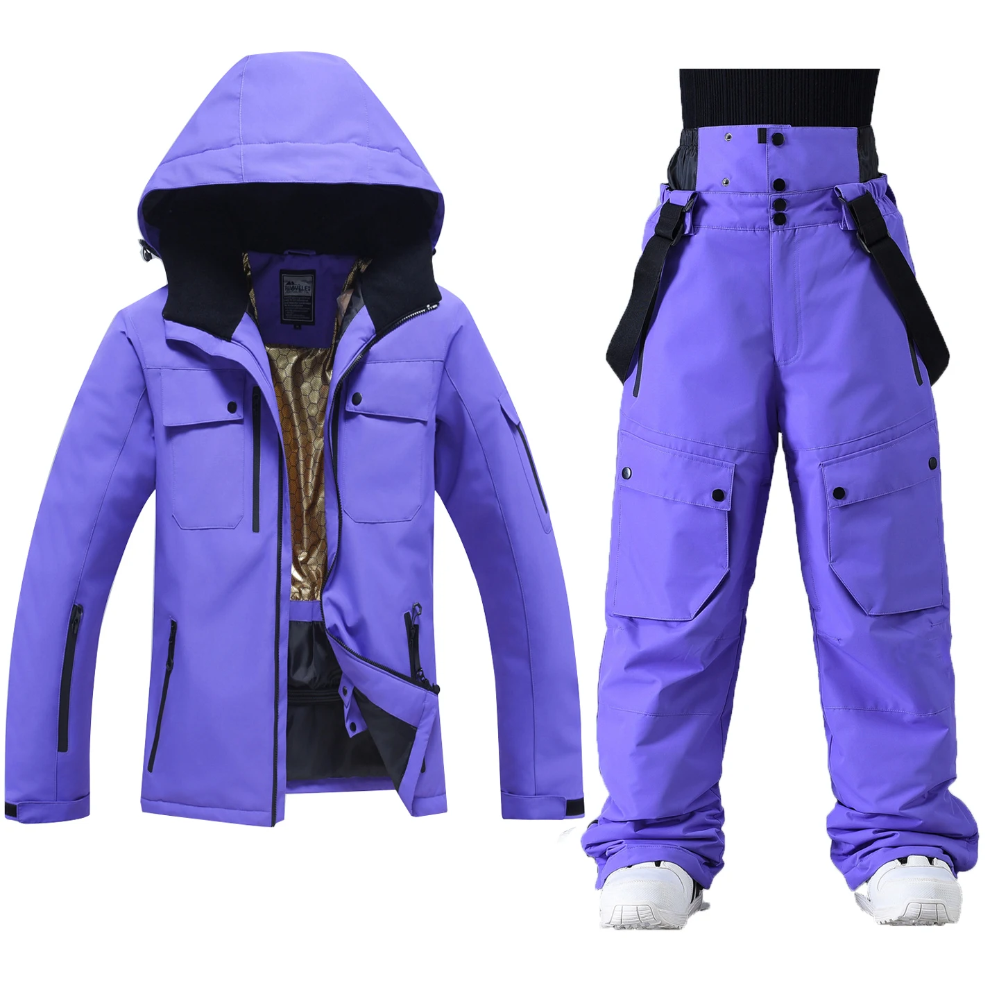 Conjunto de Jaqueta com Capuz  - Outdoor Sport Waterproof Pants avaliação e preço