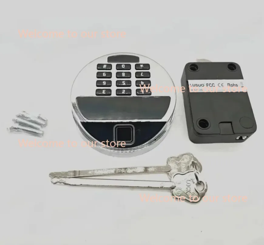 Safe Fingerprint Combination Lock Round Gun Cabinet File Cabinet Safe Electronic Lock brand