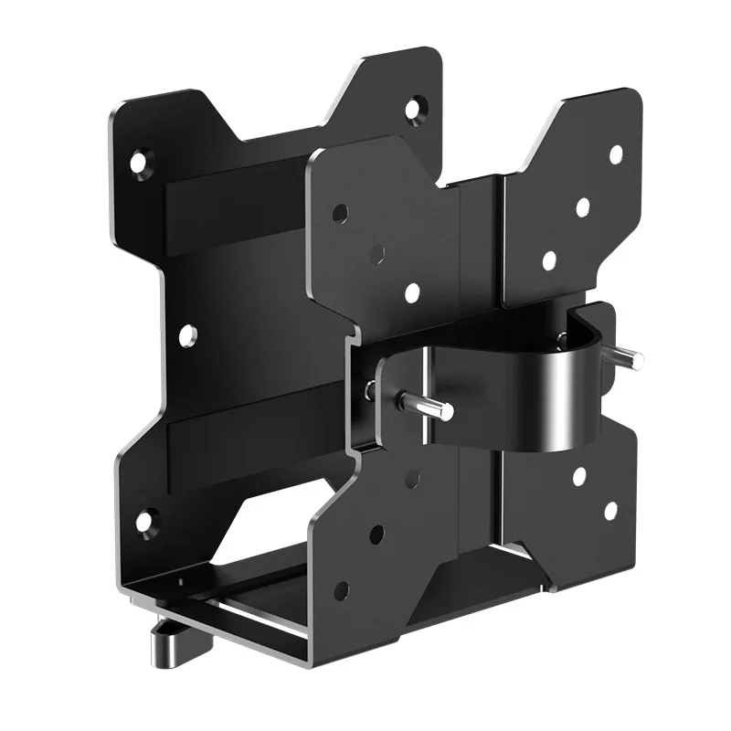 

Panel computer case hanging portable mini host shelf