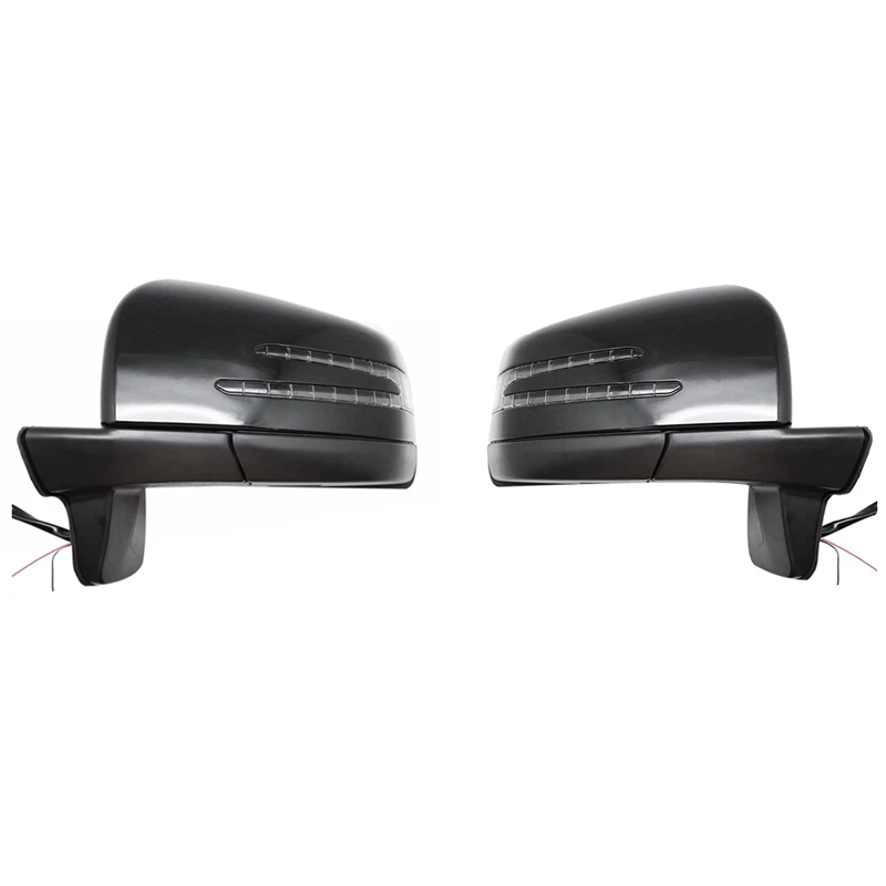 

2 Pcs For 1992-2017 Mercedes Benz W463 G Class Rear View Mirror Side Mirror Refit Assembly Left Side & Right Side