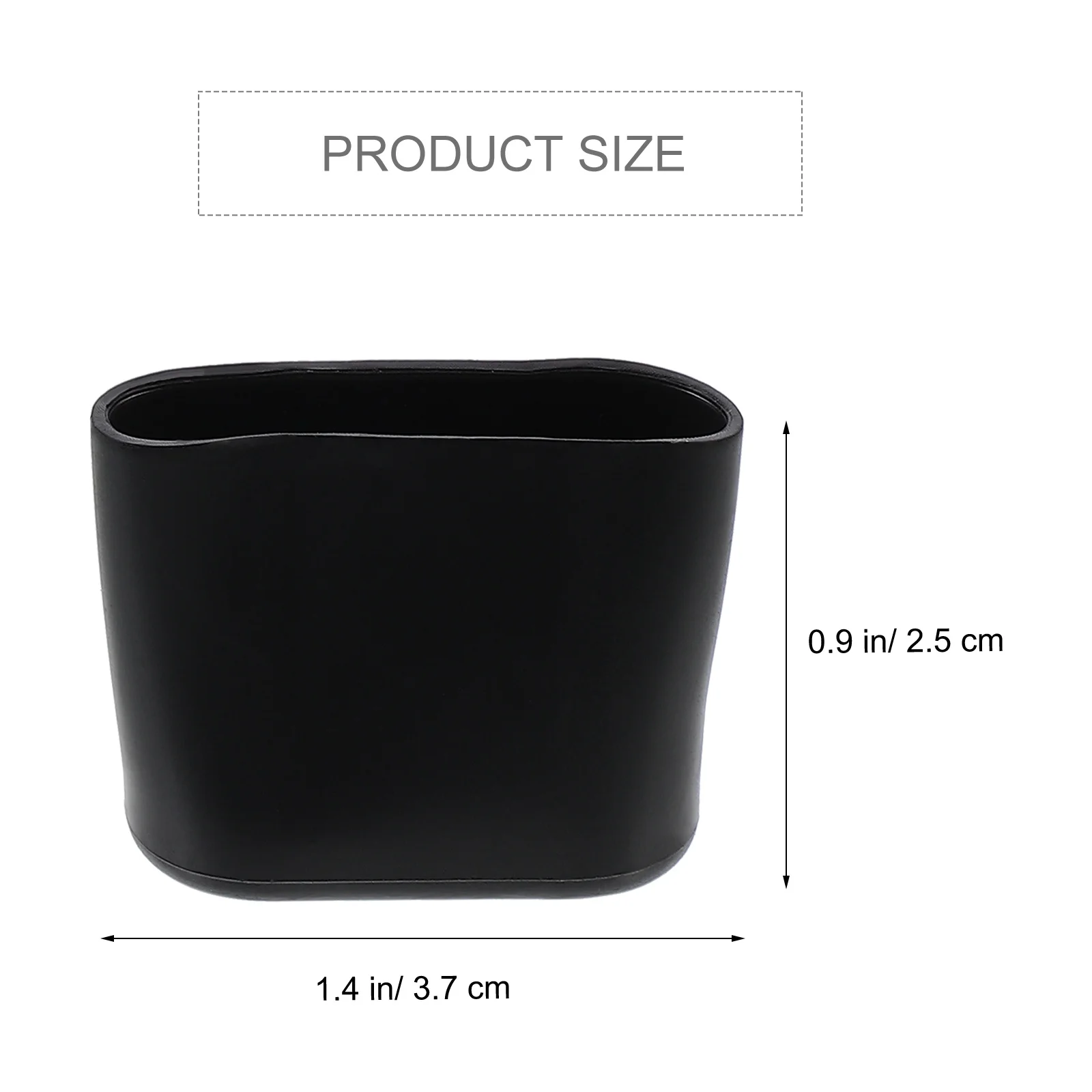 

10Pcs Anti-Slip Table Leg Caps Oval Chair Foot Cover Floor Protectors Furniture Leg Covers Home Office School Chair Foot Cover