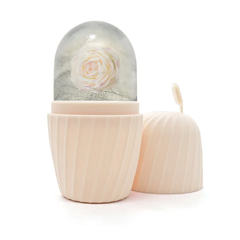 الجليد الوجه الأسطوانة الوجه رفع الكنتوري أدوات سيليكون آيس كيوب صواني آيس غلوب كرات العين الوجه مدلك الجمال أدوات العناية بالبشرة