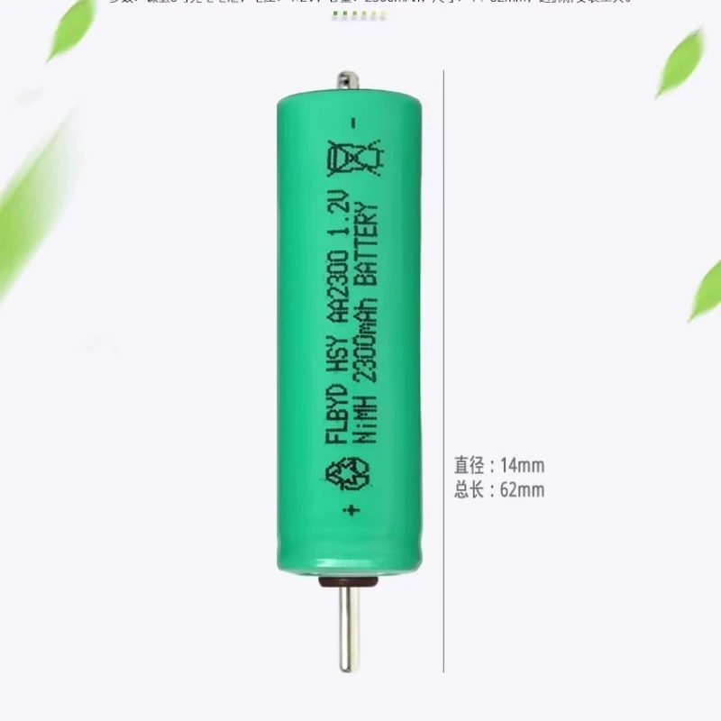 AA 1.2V 2300mAh Ni-MH Replacement Battery Compatible with P anasonic ER5209 ER-PGF40 WGC5B PGF80 Electric Hair Clipper