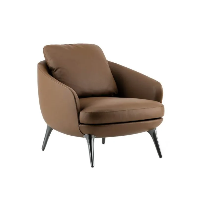 Relaxing Classic Living Room Chairs Brown Modern Ergonomic Luxury Living Room Chairs Designer Sillones Modernos Room Furnitures