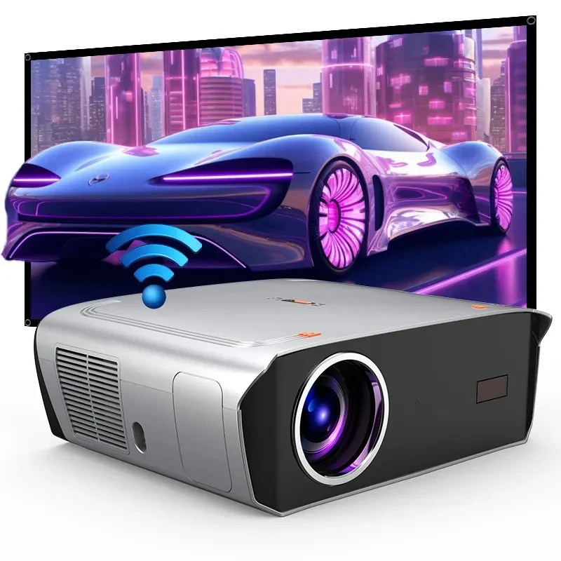OEM Factory New Android Projector 4k Android Smart WiFi6 BT5.0 Full Hd 1080P Home Wireless Portable Smart Projetor