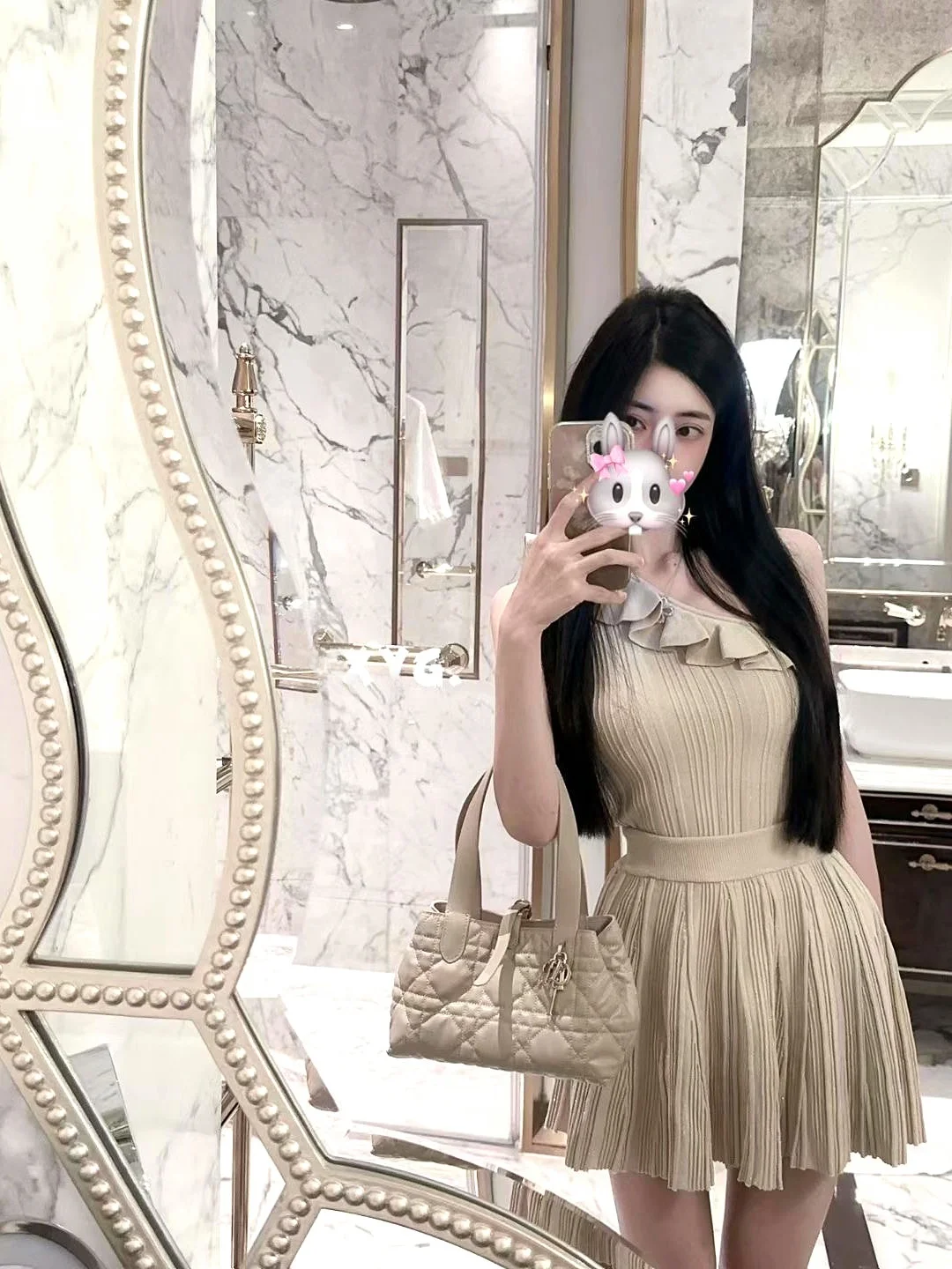 

LXYG2026 Summer Sleeveless Knitted Vest Top High Waist Slim Fit Half Skirt Set with Lace Trim High Waist Spring Summer Fashion