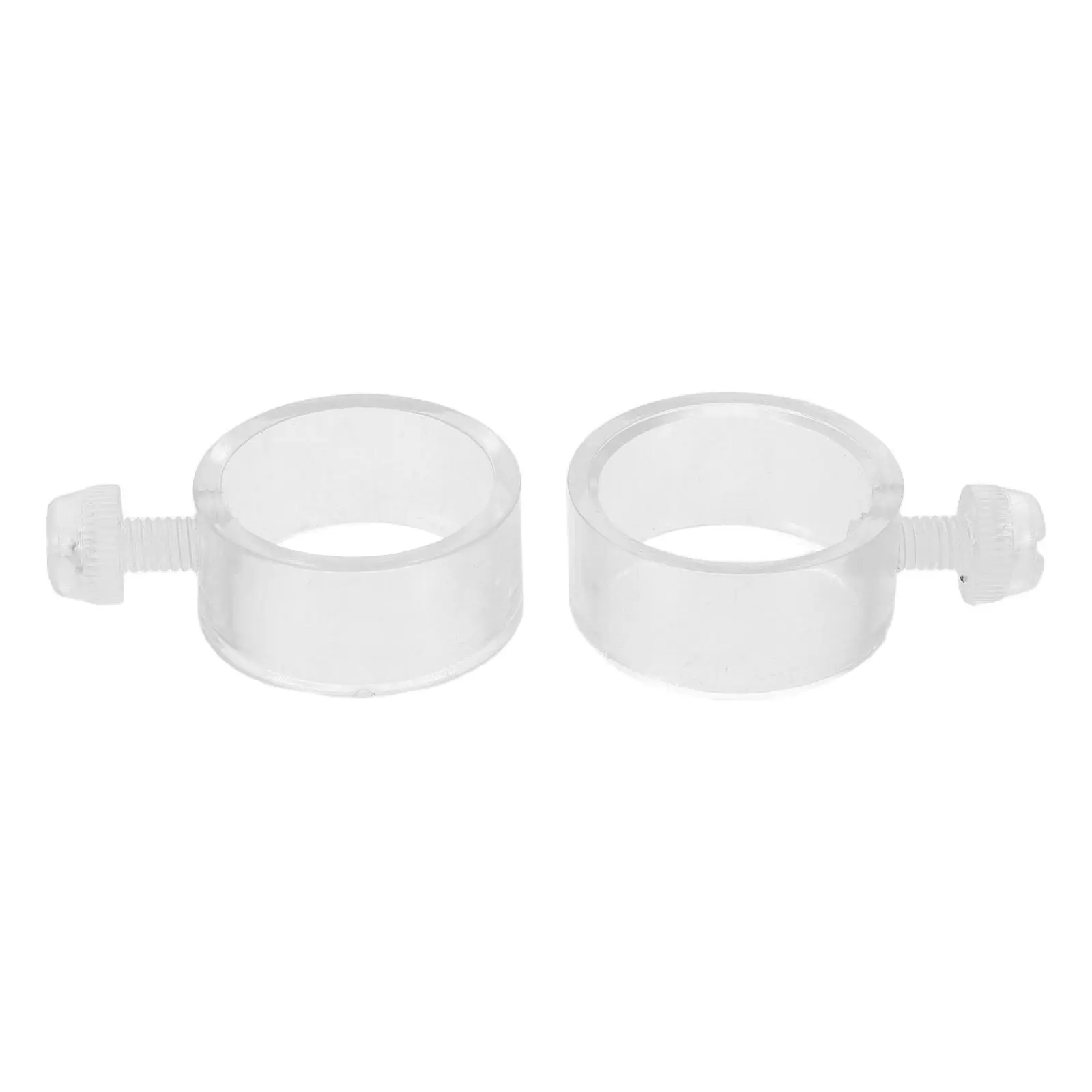 2Pcs Plastic Weather Flagpole Attachment Clips Flag Pole Clips For Garden Flag Display Property Manager Resistant