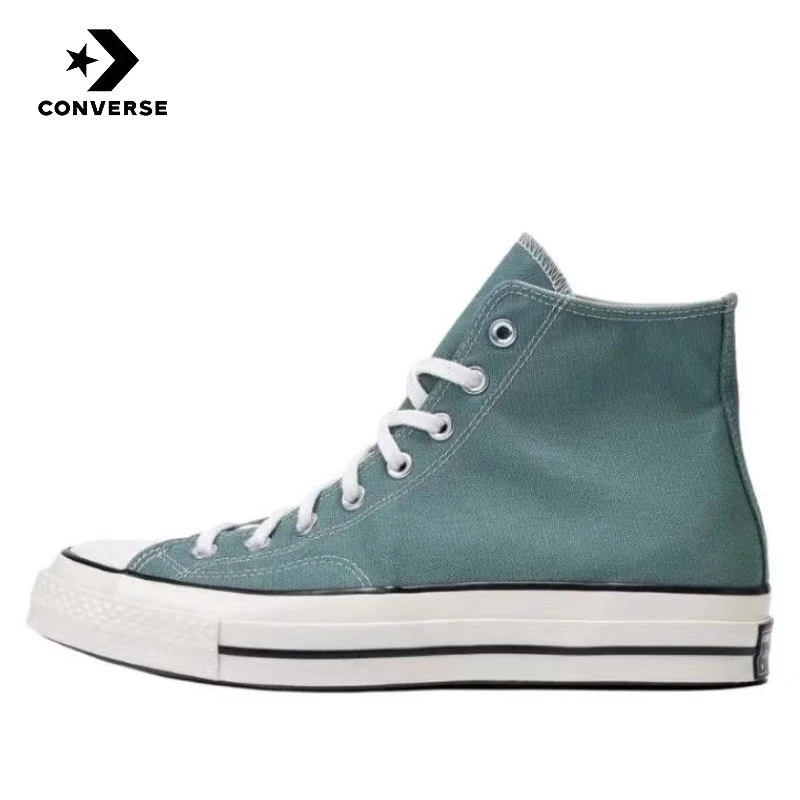 

Converse Chuck 70 daily versatile, wear-resistant, lightweight, high top canvas shoes for both men and women in blue