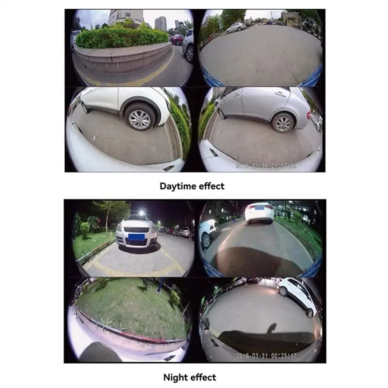 A30P-Car 360 Degree HD Surround View Camera Right+Left+Front+ Rear View Camera System AHD1080P Camera Master Chip GC2053