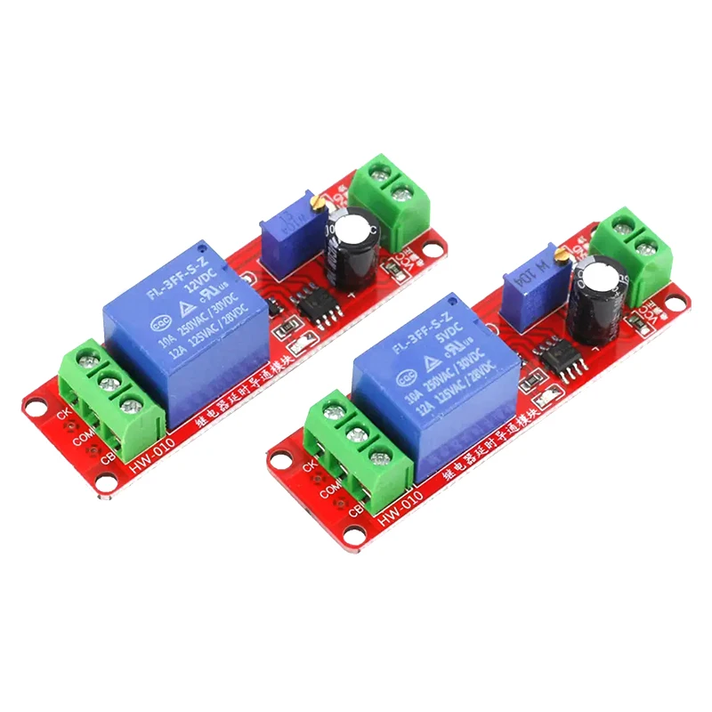 DC 5V 12V Time Delay Relay NE555 Time Relay Shield Timing Relay Timer Control Switch Car Relays Pulse Generation Duty Cycle