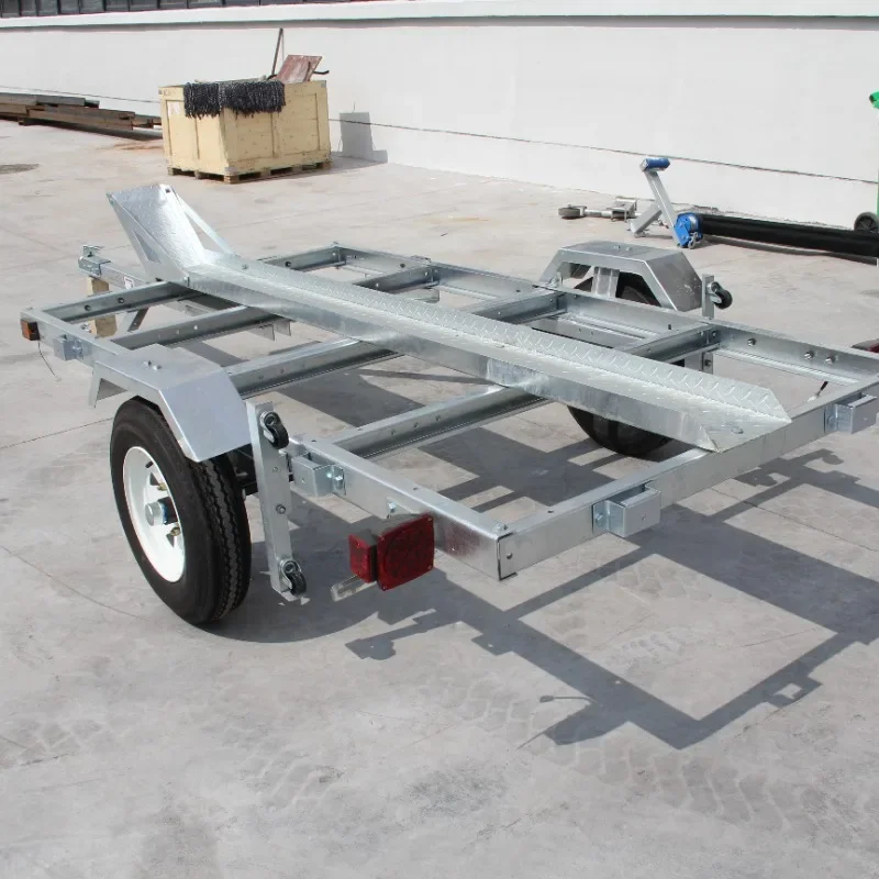 Folding ATV Motorcycle Trailer Utility