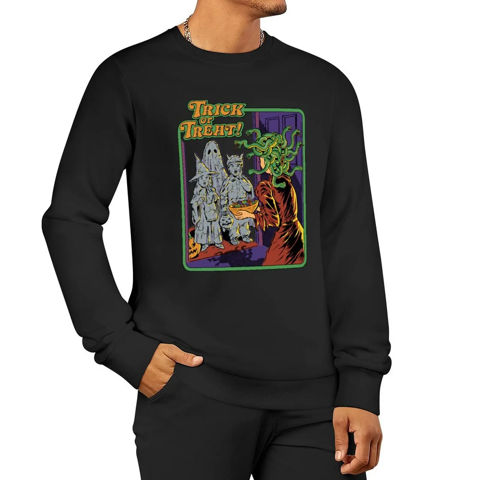 

Trick or Treat Sweatshirt tracksuit sweatshirt