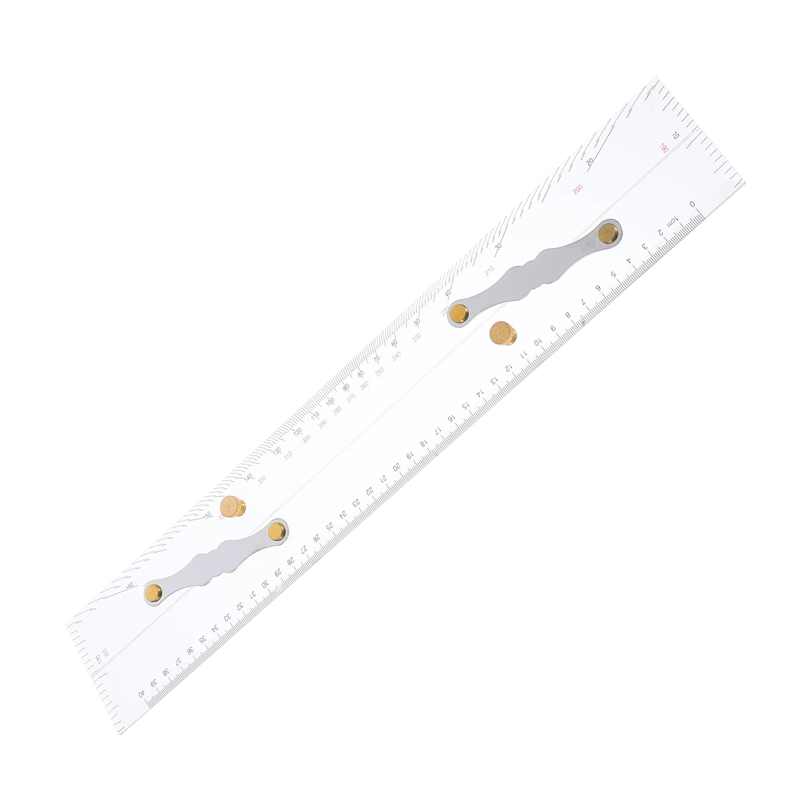 Nautical Parallel Ruler Transparent Acrylic Measuring Tool for Sailing Navigation Coastal Piloting and Marine Research