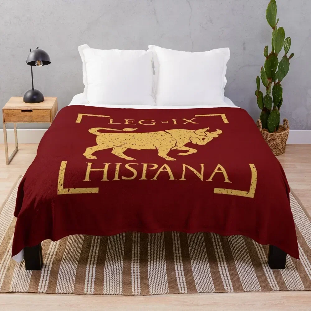 

Legio IX Hispana Taurus Emblem Roman Legion Throw Blanket Blankets For Sofas anime Luxury Blankets