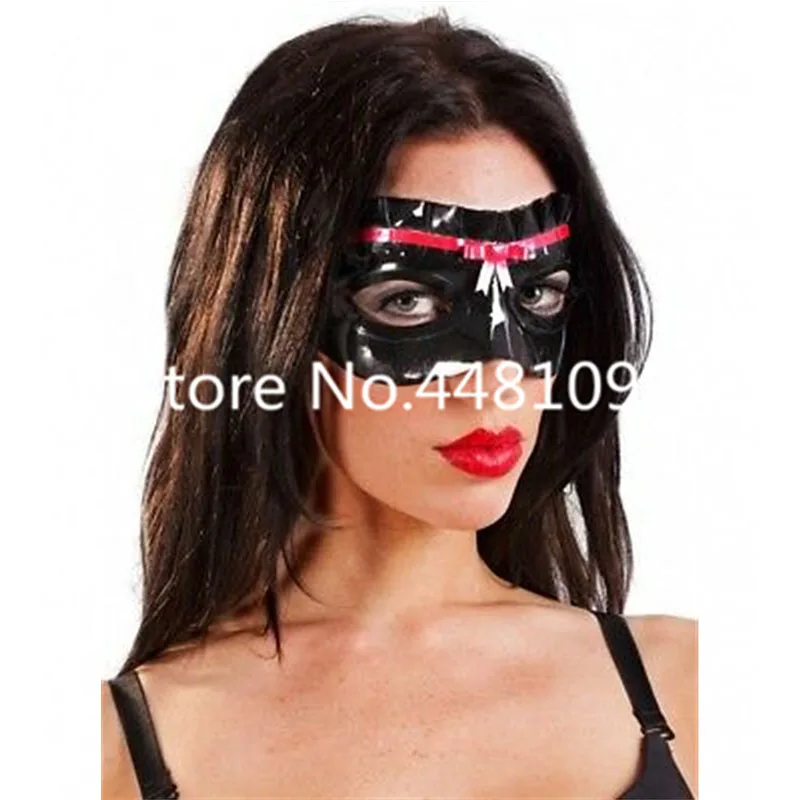 

Latex Mask Rubber Latex Eye Masks Party Wear Rubber Unisex Cosplay Costumes Night Club Custom Made