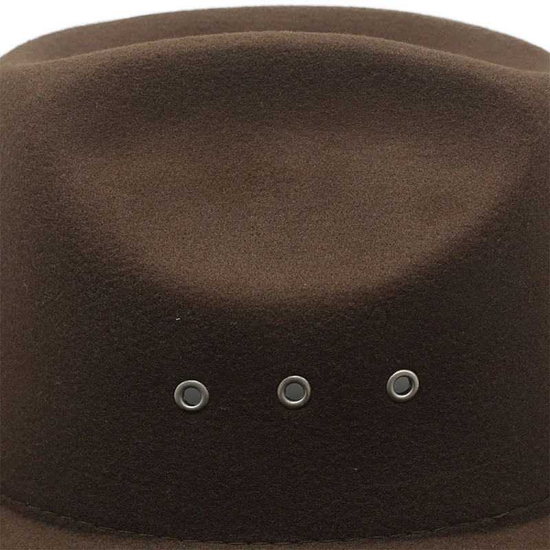 Vintage grenzüberschreitender Western-Cowboyhut Big-Edge Gentleman Cowgirl Jazz Hüte Feiertage Party Cosplay Cap Sombrero Hombre – Detail 17