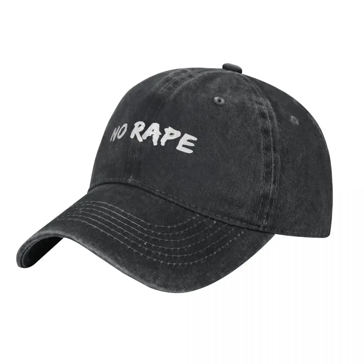 No R*pe Design Baseball Cap Sunhat Unique hats Fishing cap custom caps Caps Male Women's