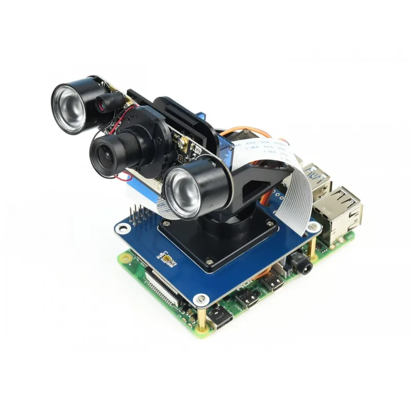 Waveshare 2-DOF Pan-Tilt HAT for Raspberry Pi