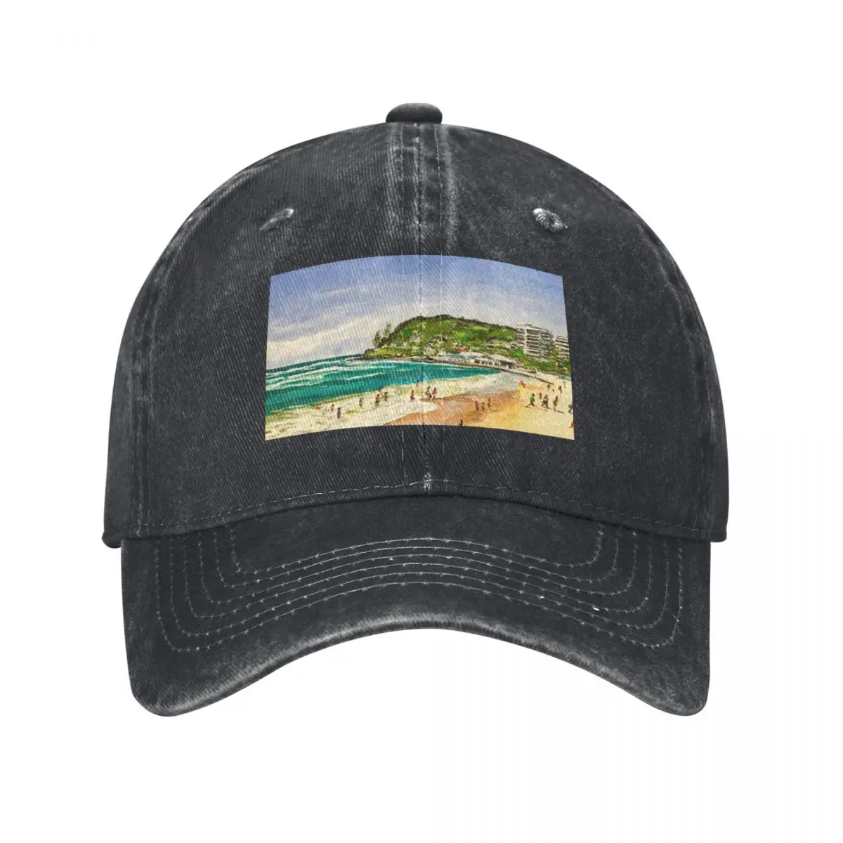 Burleigh Heads Summer Baseball Cap fishing hat Kids Hat Men Women's