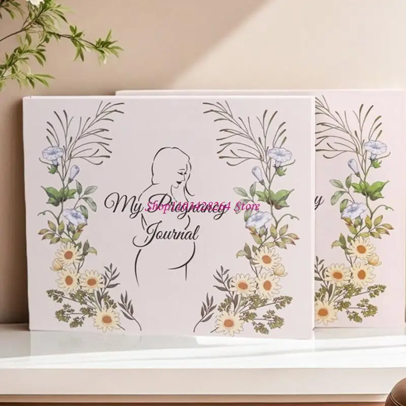 132 Pages Pregnancies Baby Book Pregnancy Planner Memory Book Portable