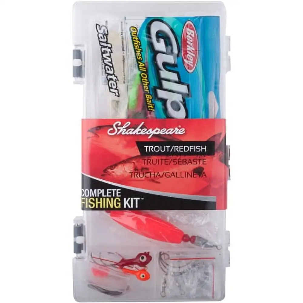 

Catch More Fish Redfish & Trout Tackle Box Kit