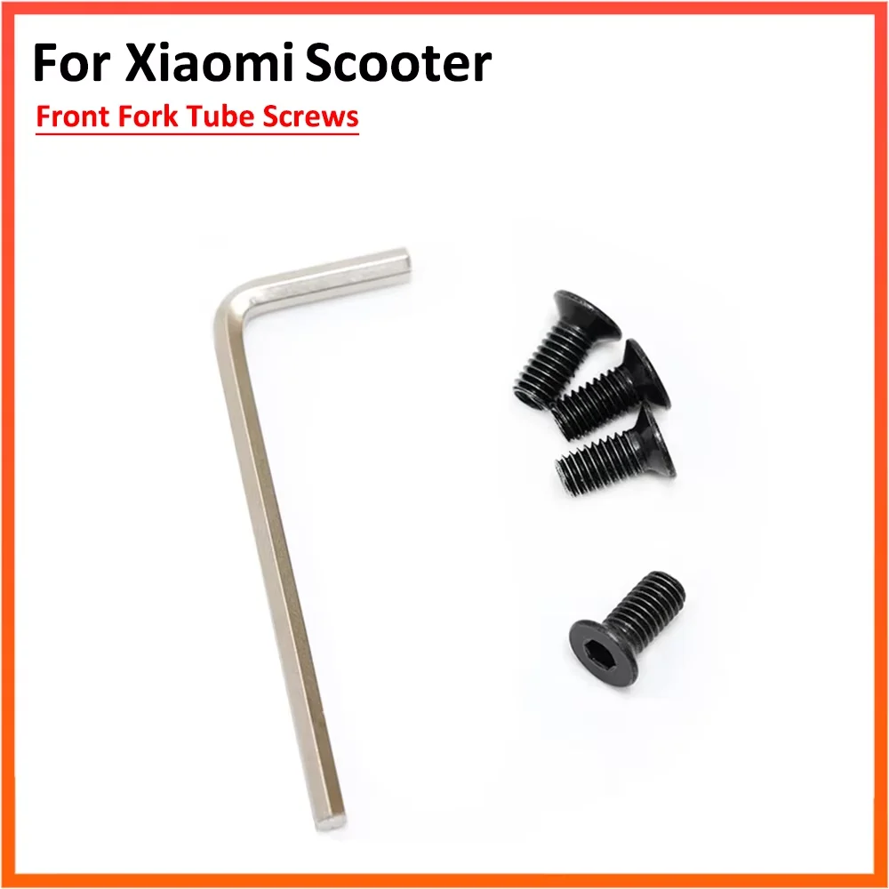 Screws For Xiaomi M365 Pro 1S For Ninebot G30 ES2 E25 E45 F40 F30 Electric Scooter Front Pole Fork Tube Wrench Replacement Parts