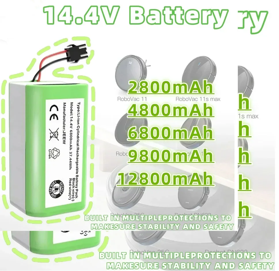14.4V 6800Mah 4S1P … - image