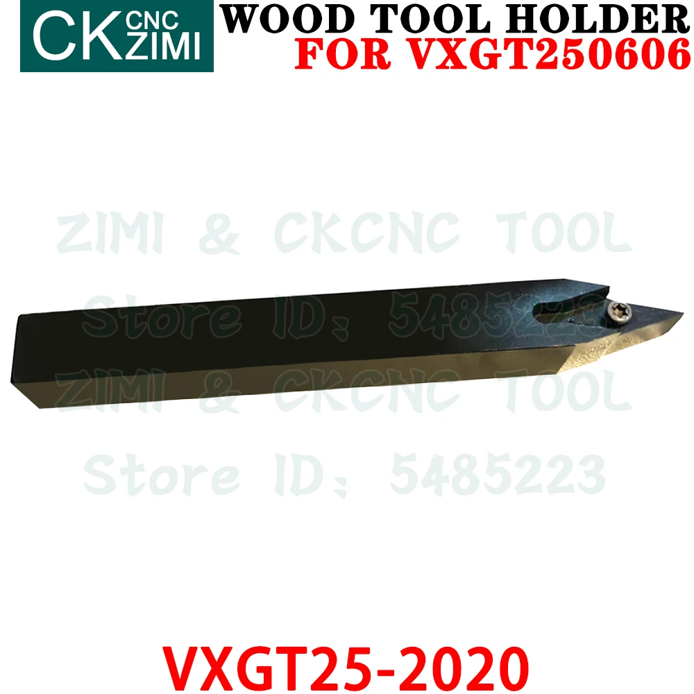 1PCS VXGT25-2020 Woodworking turning tool holder for VXGT250606 Carbide inserts Turning inserts Processing wood