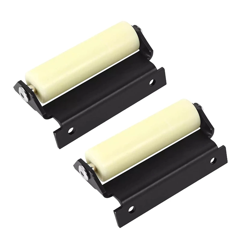 RV Slide Out Roller Kit J-36 For Lippert RV Slides Nylon Roller,Solid Steel Plate 276288 (2 Pack)