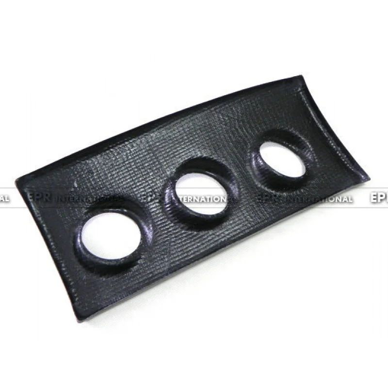 SAAR Compatible with Toyota Supra MK4 JZA8 0 Carbon Fiber Three-Hole Instrument Mount Co-Pilot Right Titanium Version