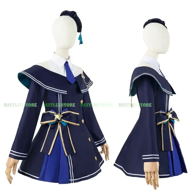 Project Sekai Colorful Stage Team Leo need Cosplay Costume Uniforms Ichika Saki Rin Shiho Honami LN Cosplay Perform Clothes Wig