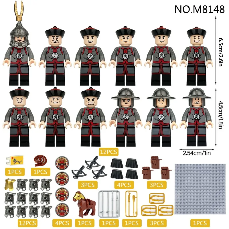 دمية بشرية، دمية صغيرة M8148 أورلوردز يونغ زي يونيو تجمع جزيئات صغيرة من الألعاب للأطفال. #5