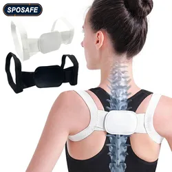 Adjustable Back Correction Belt Shoulder Invisible Elastic Shoulder Support for Hunching Posture Orthotic & Neck Pain Relief