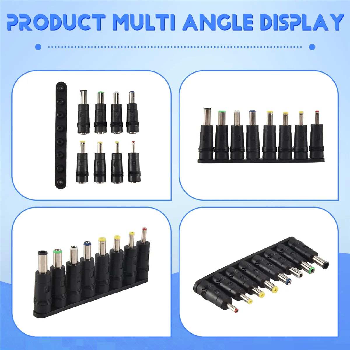 Computer adapter Universal 1 set = 8pcs / set 5pin Jack Plugs