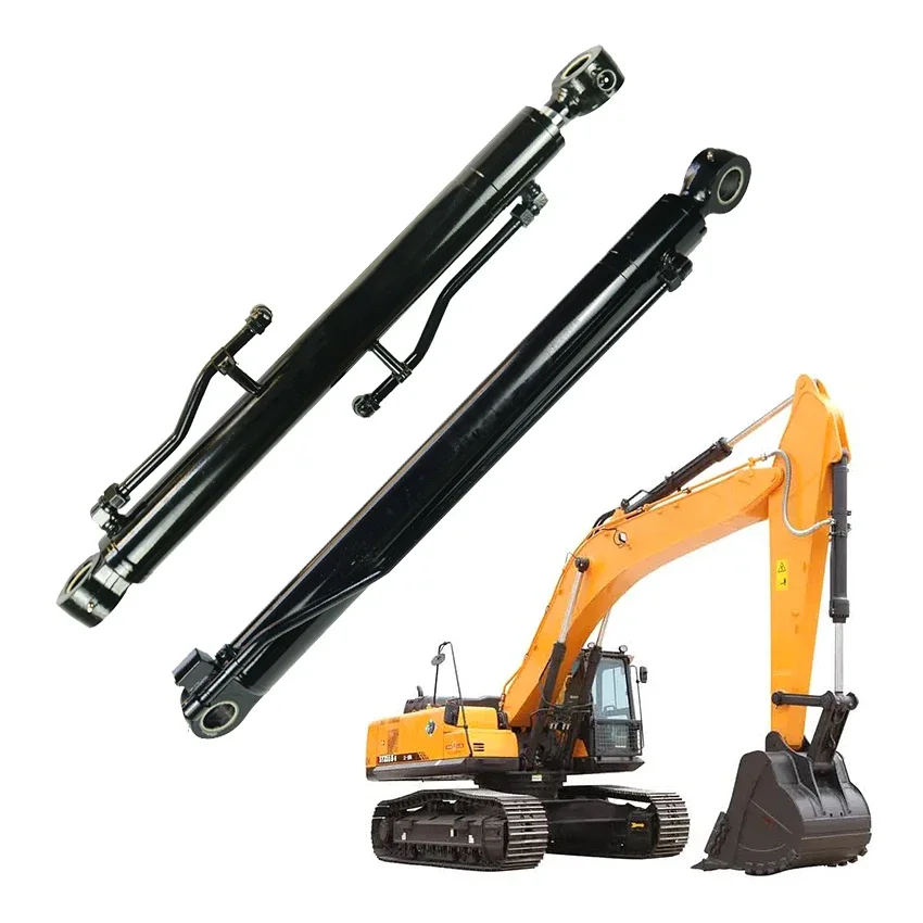 Custom Arm Boom Bucket kobelco sk210 1500mm Cilindro Hdraulico Tube SY365  Piston Small 6 ton Excavator Hydraulic Oil Cylinder