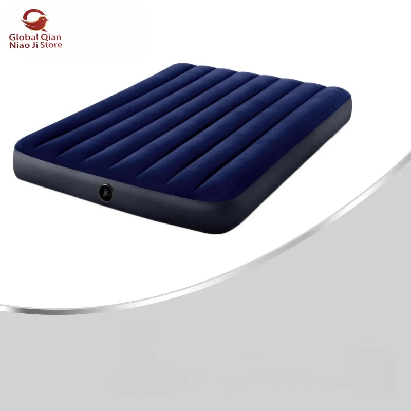 Air Mattress Household Double Thickened Single Outdoor Portable Lunch Break Folding Inflatable Bed Air Mattress Bed