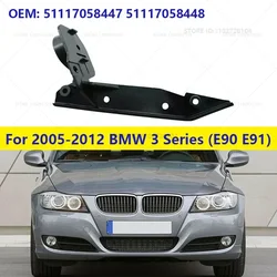 For 2005-2012 BMW 323i 325i 328i 330i 335i (E90 E91) Front Bumper Cover Fender Support Bracket 51117058447 51117058448