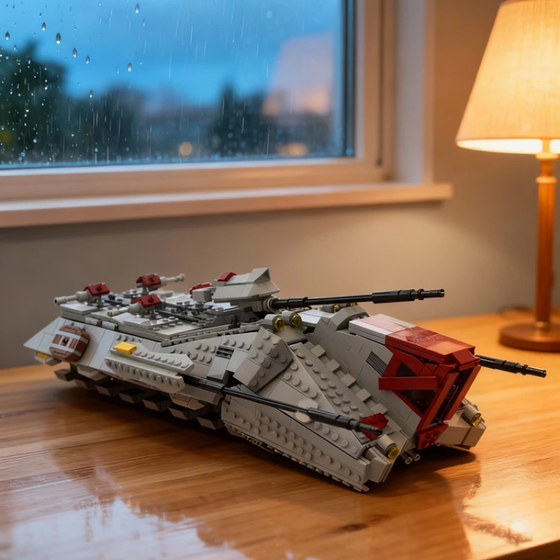 

980pcs MOC UT Star Battle Model Building Blocks Living Room Decor, Bedroom Decor, Office Decor, Home Decor For Son Holiday Gift