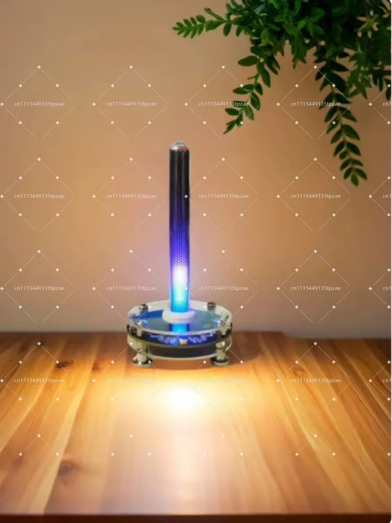 Creative Desktop Ornament with Glow Tube Pickup Light, Full-color LED Beads, Rhythm and Atmosphere Decoration Gift