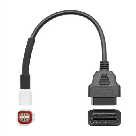 OBD2-контактный диагностический адаптерный кабель, детали обнаружения неисправностей мотоцикла, пригодные для поддержки мотоциклов Yamaha для моделей K-Line